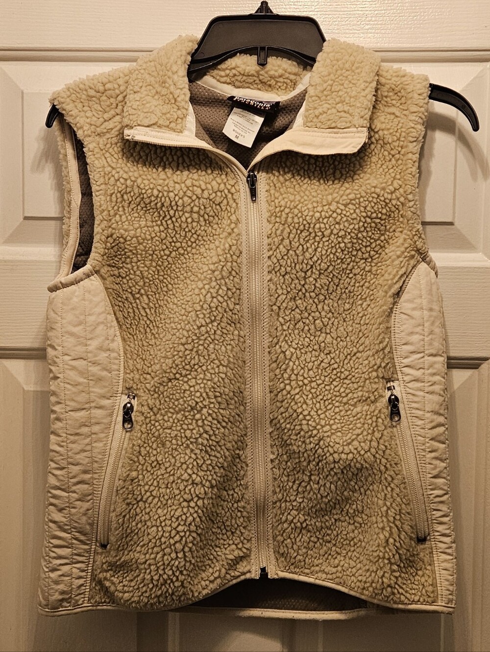Patagonia Tan Retro X Synchilla Fleece Vest